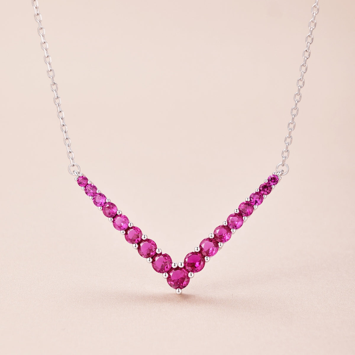 Angela Jewelry]Ornate Round Cut Necklace