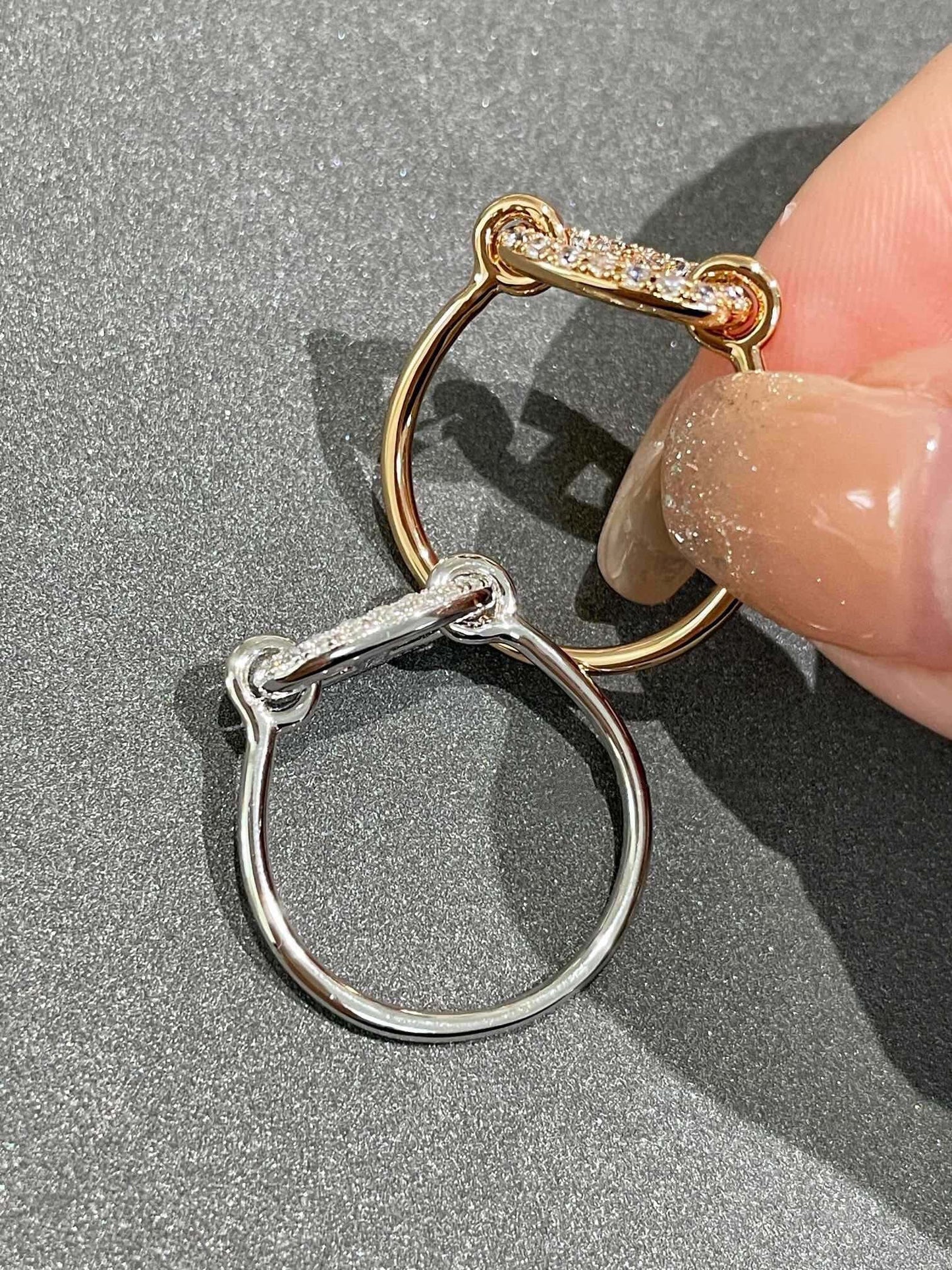 [Angela Jewellery]RONDE SMALL DIAMOND RING